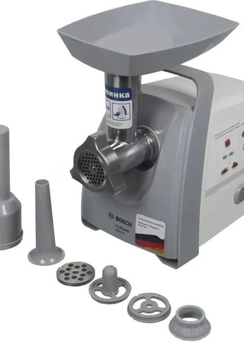 Мясорубка Bosch MFW45020 1600Вт белый/серый