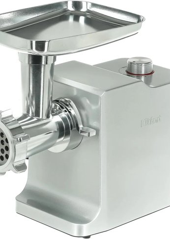Мясорубка Kitfort KT-2108 1800Вт серебристый