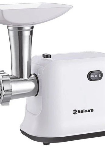 Мясорубка Sakura SA-6420STW 1500Вт белый