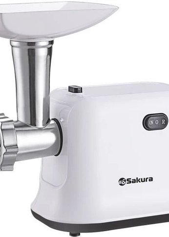 Мясорубка Sakura SA-6420W 1500Вт белый