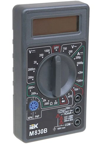 Мультиметр IEK Universal M830B