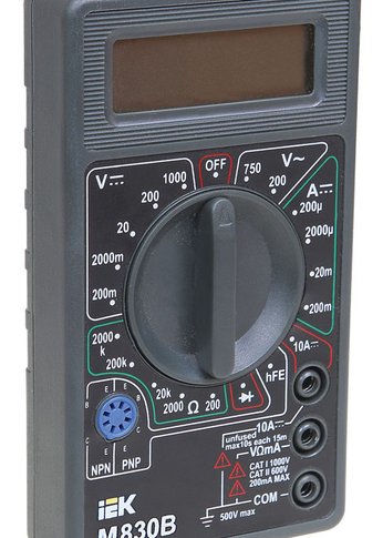 Мультиметр IEK Universal M830B