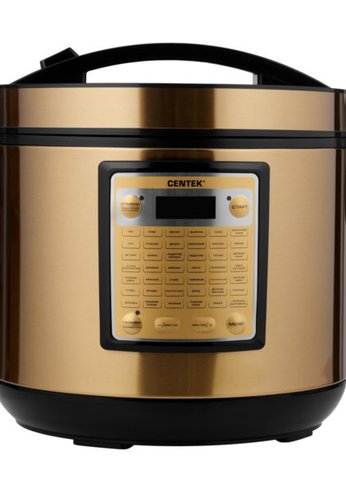 Мультиварка Centek CT-1495 CERAMIC 5л 900Вт золотистый/черный