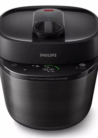 Мультиварка-скороварка Philips HD2151/40 черный