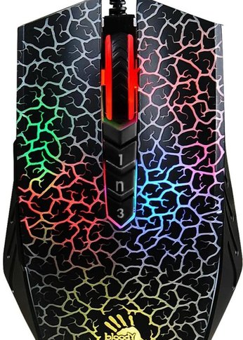 Мышь A4Tech Bloody A70a черный оптическая (6200dpi) USB (8but)