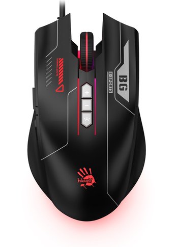Мышь A4Tech Bloody ES7 черный оптическая (6000dpi) USB (7but)
