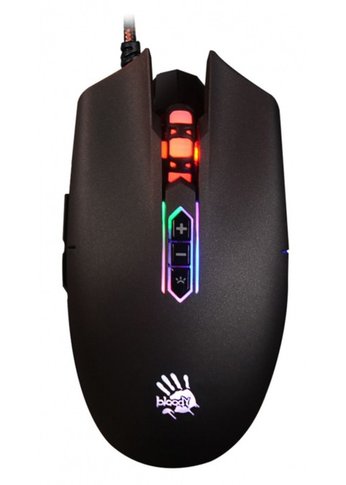 Мышь A4Tech Bloody Q80 черный оптическая (6200dpi) USB (8but)