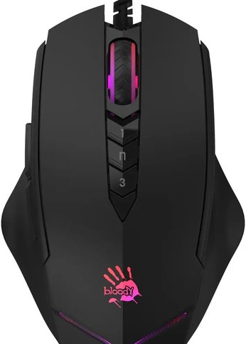 Мышь A4Tech Bloody V8M Max черный оптическая проводная (12000dpi) USB (8but)