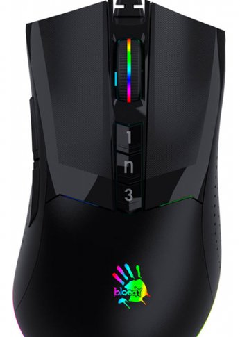 Мышь A4Tech Bloody W90 Pro черный оптическая (16000dpi) USB (10but)