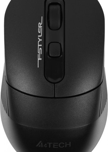 Мышь A4Tech Fstyler FB10C черный оптическая (2400dpi) беспроводная BT/Radio USB (4but)