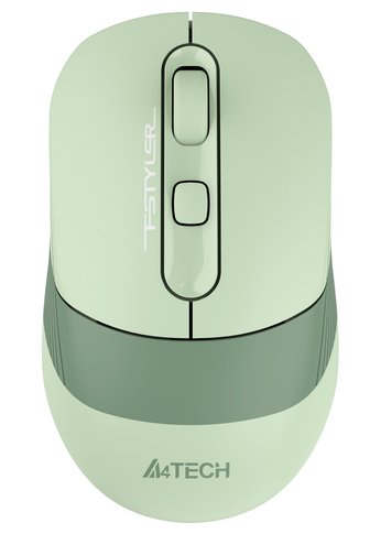 Мышь A4Tech Fstyler FB10C зеленый оптическая (2400dpi) беспроводная BT/Radio USB (4but)