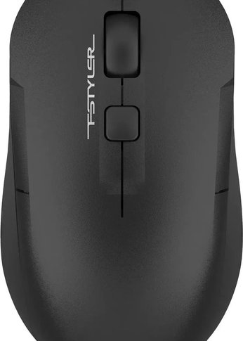 Мышь A4Tech Fstyler FG16C Air черный оптическая (2000dpi) беспроводная USB для ноутбука (4but)