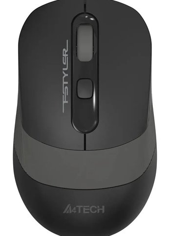 Мышь A4Tech Fstyler FM10S черный/серый оптическая проводная (1600dpi) silent USB (3but)