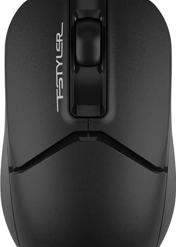 Мышь A4Tech Fstyler FM12ST черный оптическая проводная (1200dpi) silent USB для ноутбука (2but)