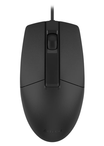 Мышь A4Tech OP-330 черный оптическая (1000dpi) USB (3but)