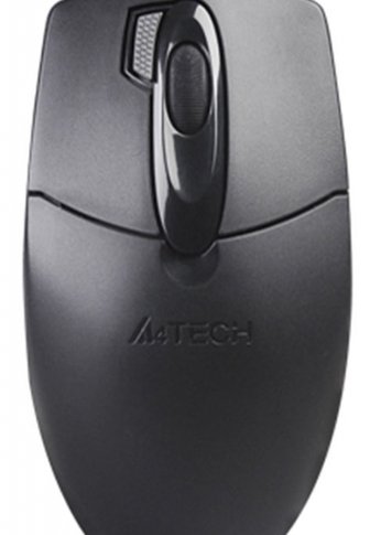 Мышь A4Tech OP-730D черный оптическая (1000dpi) USB (4but)