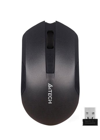 Мышь A4Tech V-Track G3-200NS черный оптическая (1200dpi) беспроводная USB (3but)