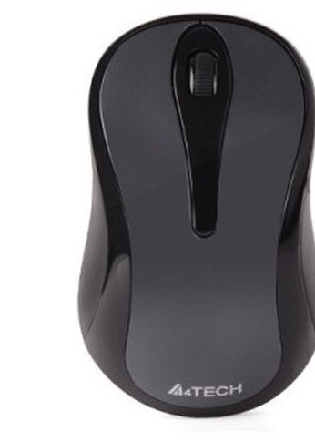 Мышь A4Tech V-Track G3-280A серый/черный оптическая (1200dpi) беспроводная USB (3but)