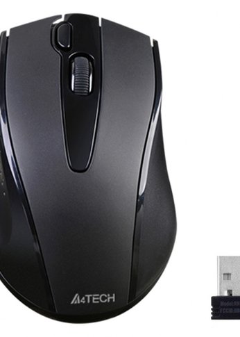 Мышь A4Tech V-Track G9-500FS черный оптическая (1200dpi) silent беспроводная USB (4but)