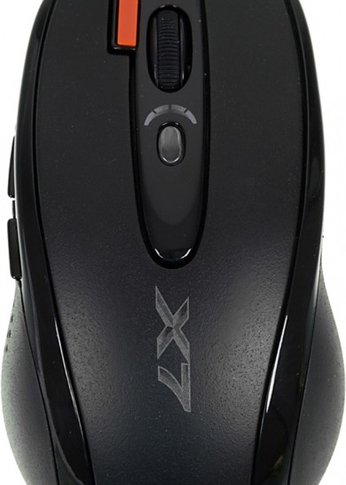 Мышь A4Tech XL-750BK черный лазерная (3600dpi) USB2.0 (6but)