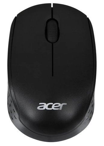 Мышь Acer OMR020 черный оптическая (1200dpi) беспроводная USB для ноутбука (3but)