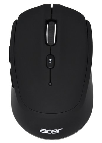 Мышь Acer OMR050 черный оптическая (1600dpi) беспроводная BT/Radio USB (6but)