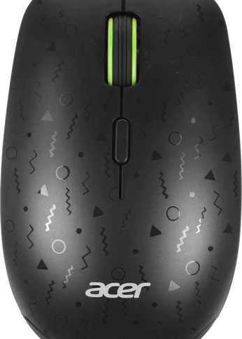 Мышь Acer OMR307 черный оптическая (1600dpi) беспроводная USB