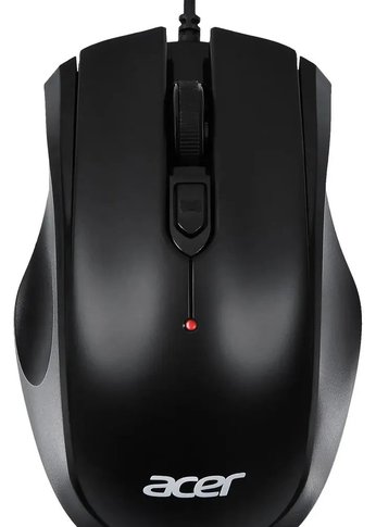 Мышь Acer OMW020 черный оптическая USB (3but)