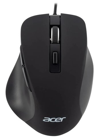 Мышь Acer OMW120 черный оптическая (2000dpi) USB (6but)