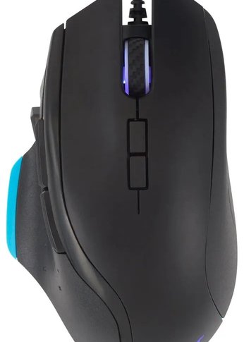 Мышь Acer OMW123 черный оптическая проводная (6400dpi) USB (6but)