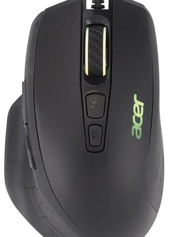Мышь Acer OMW124 черный оптическая проводная (6400dpi) USB (6but)