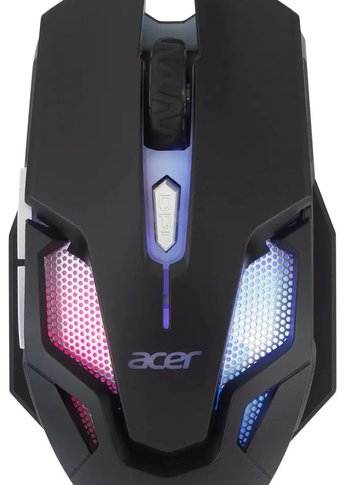 Мышь Acer OMW125 черный оптическая проводная (3200dpi) USB (6but)