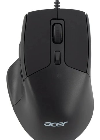 Мышь Acer OMW130 черный оптическая (3600dpi) USB (6but)