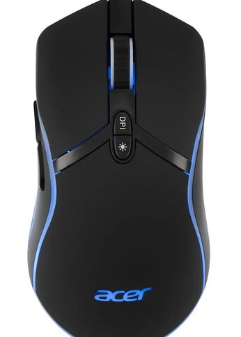 Мышь Acer OMW144 черный оптическая (3200dpi) USB (7but)