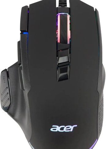 Мышь Acer OMW180 черный оптическая (6400dpi) USB (9but)