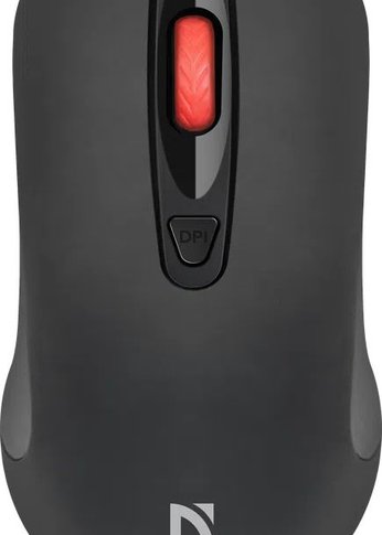 Мышь Defender Nexus MS-195 беспроводная оптическая черный,4 кнопки,800-1600 dpi