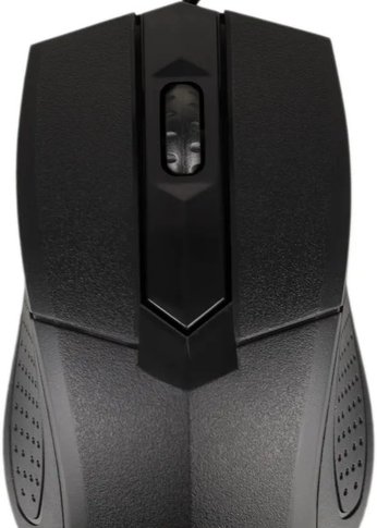 Мышь Defender Optimum MB-270 черный оптическая (1000 dpi) проводная 3 кн. (52270)