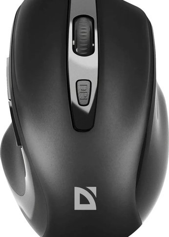 Мышь Defender Prime MB-053 черный оптическая (800-1600dpi) беспроводная (52053)