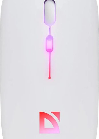 Мышь Defender Touch MM-997 белый оптическая (800-1600dpi) беспроводная (52998)