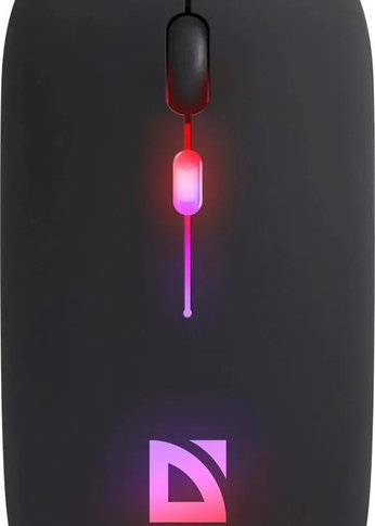 Мышь Defender Touch MM-997 черный оптическая (800-1600dpi) беспроводная (52997)