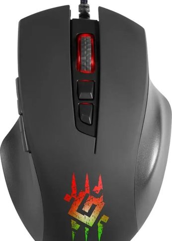 Мышь Defender Wolverine GM-700L оптическая (800-12800dpi) проводная (52700)