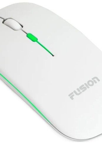 Мышь Fusion GM-296W белый оптический беспроводная (1600dpi)