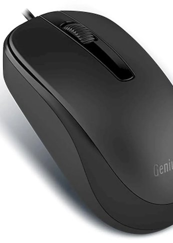 Мышь Genius DX-120 черный проводная оптическая 1000 dpi 1,5 м USB