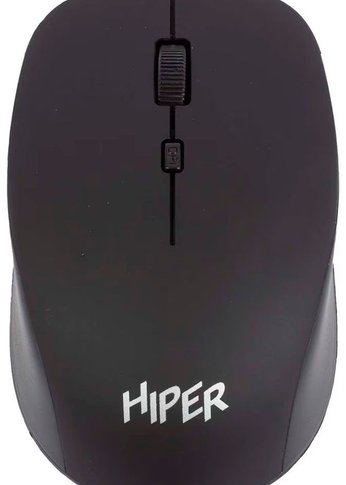 Мышь Hiper HOMW-091 1600dpi черный USB 4кнп беспроводная