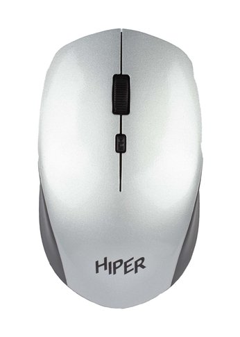 Мышь Hiper HOMW-092 1600dpi серый USB 4кнп беспроводная