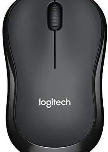 Мышь Logitech B175 черный/серый оптическая 1000dpi беспров. USB для ноутбука 2but (910-002635)