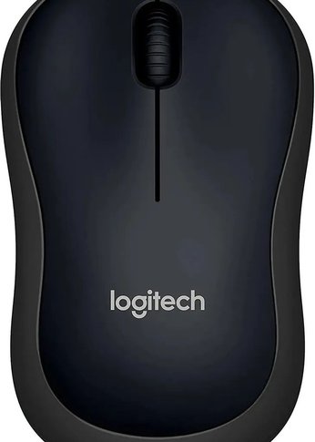 Мышь Logitech B220 оптическая беспроводная USB черный 910-005553
