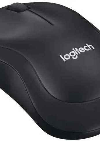 Мышь Logitech B220 оптическая беспроводная USB черный 910-005553