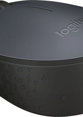 Мышь Logitech M170 черный/темно-серый оптическая (1000dpi) беспроводная USB для ноутбука (2but)