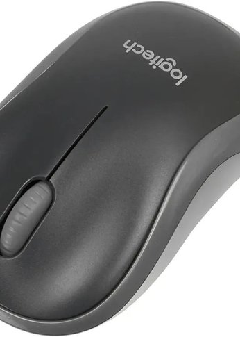 Мышь Logitech M185 оптическая 1000dpi беспроводная серый 910-002252
